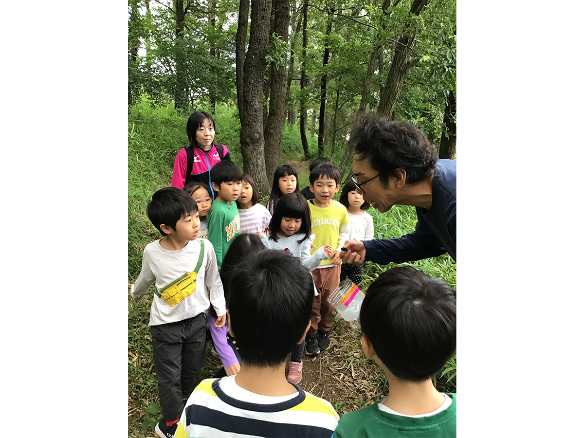 朝、５時半に起きてカブト虫トラップを回収しに行きました！